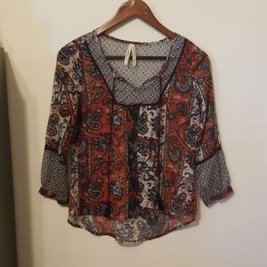 Girl Krazy Sheer Blouse